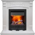 Электрокамин Dimplex Sorrento угловой - Белый дуб с очагом Danville Black FB2 1