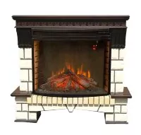 Камин электрический RealFlame Stone new 33 AO с очагом Firestar 33 3D