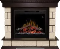 Каминокомплект Dimplex Shateau Темный дуб / Шампань с очагом Symphony 26'' DF2624-L