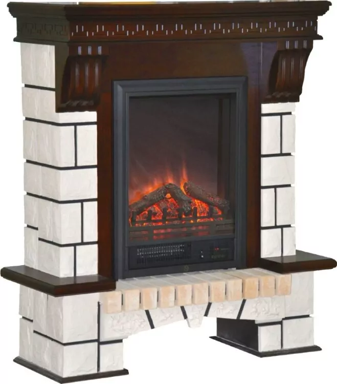 Камин электрический RealFlame Stone New AO с Eugene