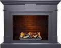 Электрокамин Dimplex Coventry - Серый графит / Кирпич с очагом Cassette 400 LNH-INT (с дровами) 1
