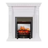 Каминокомплект Royal Flame Orlean - Белый с очагом Fobos FX M Black