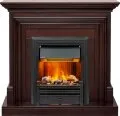Электрокамин Dimplex Bradford - Темный дуб с очагом Brookline Black 1