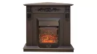 Камин электрический RealFlame Dominica Corner DN с очагом Majestic Lux BL S