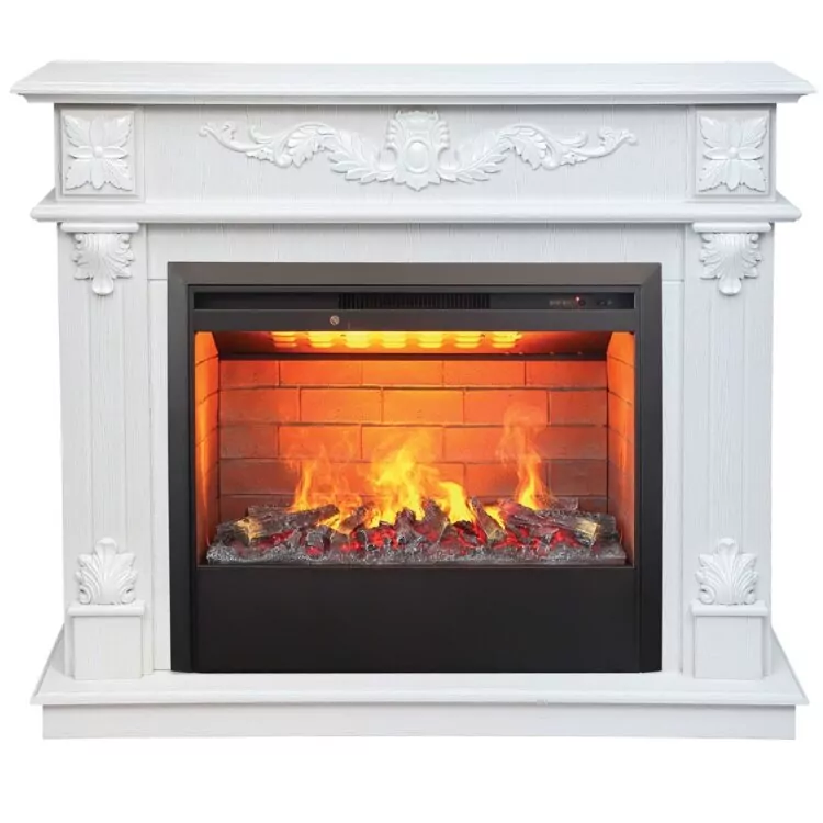 Камин электрический RealFlame Philadelphia 26 WT с Helios 26 3D