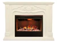 Камин электрический RealFlame Victoria 26 WT с Helios 26 3D