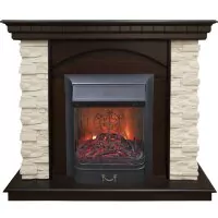 Камин электрический RealFlame Elford AO с Majestic Lux BR S