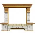 Royal Flame Pierre Luxe под классический очаг дуб 1