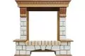 Royal Flame Pierre Luxe под классический очаг дуб 3