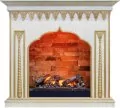 Электрокамин Dimplex Abu-Dabi - Белый дуб, патина золото с очагом Cassette 600 NH 1