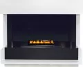 Электрокамин Dimplex Cube - Белый с черным с очагом Cassette 400 LNH-INT PS (без дров) 1