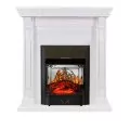 Электрокамин Royal Flame Orlean - Белый с очагом Majestic FX M Black 1