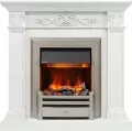 Электрокамин Dimplex Verona - Белый дуб с очагом Chesford 1