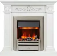 Каминокомплект Dimplex Verona - Белый дуб с очагом Chesford