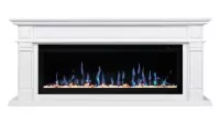 Камин электрический RealFlame Islandia 50 WT с очагом Saphir 50
