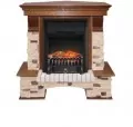 Портал угловой Royal Flame Pierre Luxe под классический очаг сланец/ дуб 4