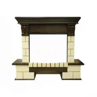 Портал Royal Flame Pierre Luxe Dioramic 25 FX шампань/темный дуб