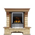 Электрокамин Dimplex Pierre Luxe - Дуб / Шампань с очагом Flagstaff 1