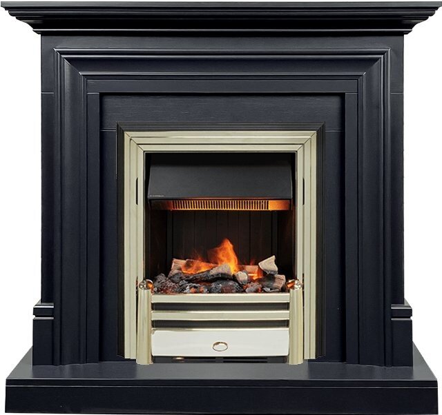 Электрокамин Dimplex Bradford - Серый графит с очагом Cavendish