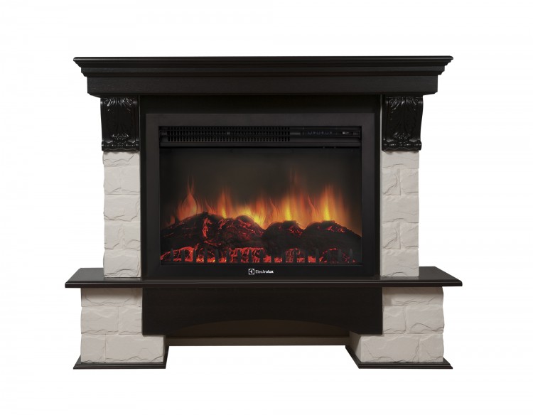 Портал Electrolux Forte 25S камень белый, шпон темный дуб