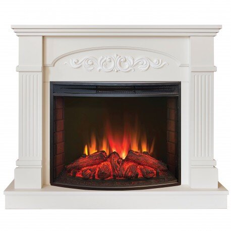 Камин электрический RealFlame Cristina 25,5 WT с Evrika 25,5