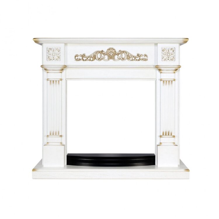 Royal Flame Florina - Белый дуб, патина золото