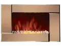 Electrolux EFP/W-2000S BRONZE зеркальный бронза настенный электрокамин 5