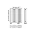 KZTO Гармония С40 2-500-29 трубчатый радиатор 7