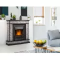 Портал Firelight Scala Classic сланец скалистый серый, шпон венге 4