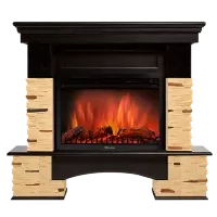Портал Firelight Pietra Nuovo 30 сланец натуральный, шпон темный дуб
