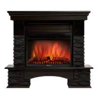 Портал Firelight Pietra Nuovo 30 сланец чёрный, шпон венге