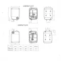 Metalac COMPACT INOX B 8 R водонагреватель 4