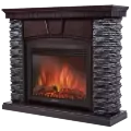 Портал Firelight Porto 30 сланец чёрный, шпон венге 2