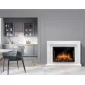 Портал Firelight Simple 25 белый мрамор 3