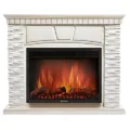 Портал Firelight Porto 30 U сланец белый / белёный дуб 1