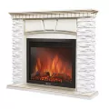 Портал Firelight Porto 30 U сланец белый / белёный дуб 2