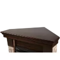 Портал Firelight Forte Wood 30 U камень коричневый, шпон темный дуб 2
