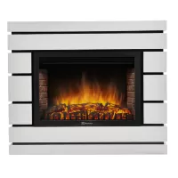 Портал Firelight Moderno 25 белый дуб