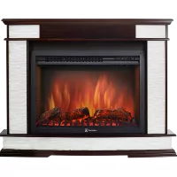 Портал Firelight Scala 30 сланец скалистый белый, тёмный дуб