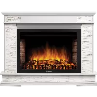 Портал Firelight Scala 30 сланец скалистый белый, белый дуб