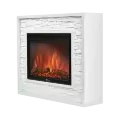Портал Firelight Loft 30 камень белый / белая эмаль 2