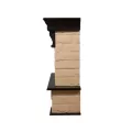 Портал Firelight Forte 30S камень бежевый, венге 3