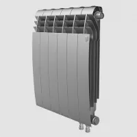 Royal Thermo BiLiner 350 V 4 секций Silver Satin радиатор