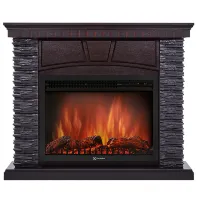 Портал Firelight Porto 25 сланец чёрный, венге