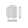 KZTO Гармония С40 2-300-31 трубчатый радиатор 7