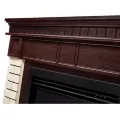 Портал Firelight Bricks 25 камень бежевый, темный дуб 5