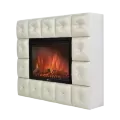 Портал Firelight Crystal 30 светлая экокожа + очаг 3020LS 2