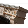Портал Firelight Vittoriano 30 белёный дуб с золотой патиной 4