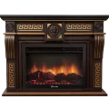 Портал Firelight Vittoriano 30 тёмный дуб с золотой патиной 1