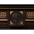 Портал Firelight Vittoriano 30 тёмный дуб с золотой патиной 5